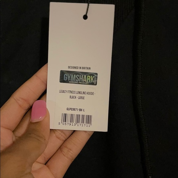 Gym Shark Sleeveless Hoodie - Picture 4 of 9